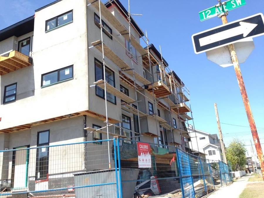 Multi unit new build HVAC system installed by Caloris in Calgary